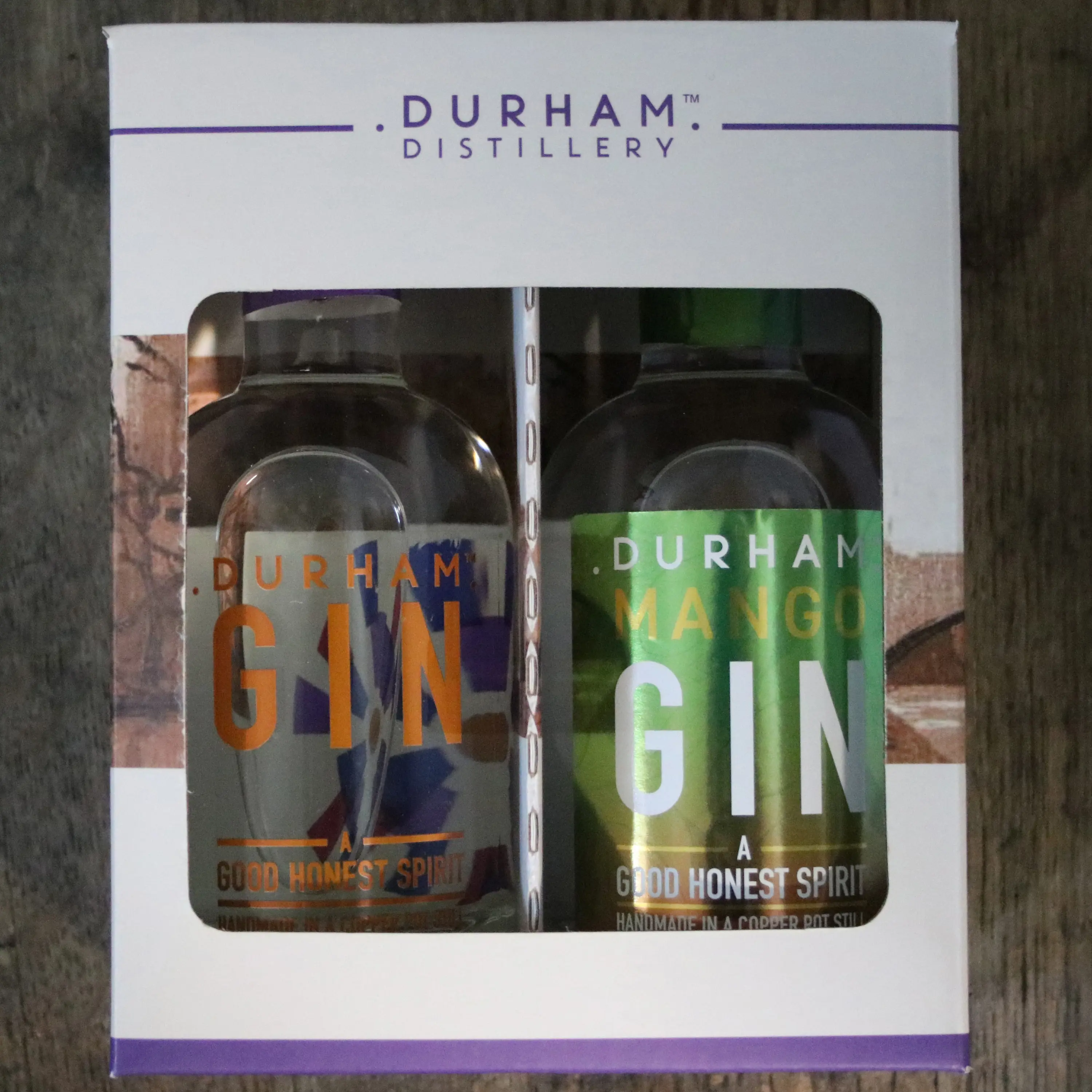 Durham Gin And Mango Gift Pack 2 x 20cl